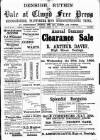 Denbighshire Free Press Saturday 16 August 1884 Page 1