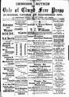 Denbighshire Free Press Saturday 11 October 1884 Page 1