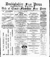 Denbighshire Free Press Saturday 05 March 1892 Page 1