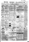 Ross Gazette Thursday 12 September 1867 Page 1