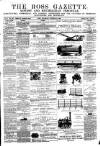 Ross Gazette Thursday 17 October 1867 Page 1