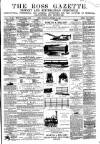 Ross Gazette Thursday 24 October 1867 Page 1