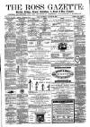 Ross Gazette Thursday 19 August 1869 Page 1