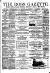 Ross Gazette Thursday 24 July 1873 Page 1