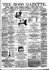Ross Gazette Thursday 26 February 1874 Page 1