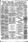Ross Gazette Thursday 15 February 1877 Page 1