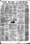 Ross Gazette Thursday 15 March 1877 Page 1