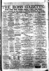 Ross Gazette Thursday 19 December 1878 Page 1