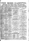 Ross Gazette Thursday 15 January 1880 Page 1