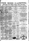 Ross Gazette Thursday 26 August 1880 Page 1