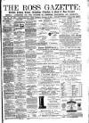 Ross Gazette Thursday 06 January 1881 Page 1