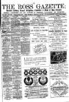 Ross Gazette Thursday 23 February 1882 Page 1