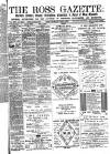 Ross Gazette Thursday 08 June 1882 Page 1