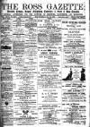 Ross Gazette Thursday 22 May 1884 Page 1