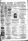 Ross Gazette Thursday 12 February 1885 Page 1