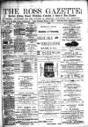 Ross Gazette Thursday 05 March 1885 Page 1