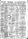 Ross Gazette Thursday 04 March 1886 Page 1