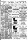 Ross Gazette Thursday 20 May 1886 Page 1