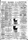 Ross Gazette Thursday 03 June 1886 Page 1