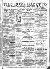 Ross Gazette Thursday 19 August 1886 Page 1