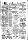 Ross Gazette Thursday 18 November 1886 Page 1