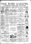 Ross Gazette Thursday 05 January 1888 Page 1