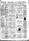Ross Gazette Thursday 26 January 1888 Page 1