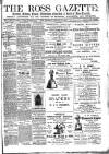 Ross Gazette Thursday 16 February 1888 Page 1