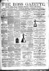 Ross Gazette Thursday 01 March 1888 Page 1