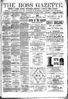 Ross Gazette Thursday 21 February 1889 Page 1