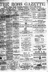 Ross Gazette Thursday 23 May 1889 Page 1