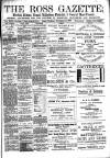 Ross Gazette Thursday 12 September 1889 Page 1