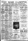 Ross Gazette Thursday 30 January 1890 Page 1