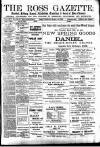 Ross Gazette Thursday 13 March 1890 Page 1