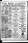 Ross Gazette Thursday 27 July 1893 Page 1