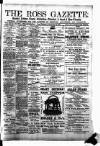 Ross Gazette Thursday 28 December 1893 Page 1