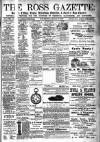 Ross Gazette Thursday 19 March 1896 Page 1