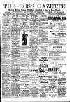 Ross Gazette Thursday 09 February 1899 Page 1