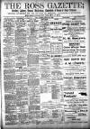 Ross Gazette Thursday 30 January 1908 Page 1