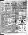 Ross Gazette Thursday 01 December 1910 Page 1