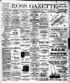 Ross Gazette Thursday 02 March 1911 Page 1