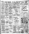 Ross Gazette Thursday 27 July 1911 Page 1