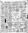 Ross Gazette Thursday 12 October 1911 Page 1