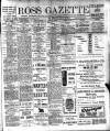 Ross Gazette Thursday 25 January 1912 Page 1