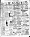 Ross Gazette Thursday 14 November 1912 Page 1