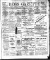 Ross Gazette Thursday 02 January 1913 Page 1