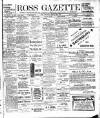 Ross Gazette Thursday 23 January 1913 Page 1