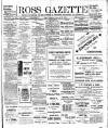 Ross Gazette Thursday 30 January 1913 Page 1