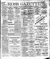 Ross Gazette Thursday 27 February 1913 Page 1