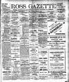 Ross Gazette Thursday 06 March 1913 Page 1